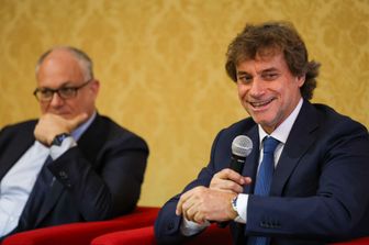 Alberto Angela con il sindaco Gualtieri