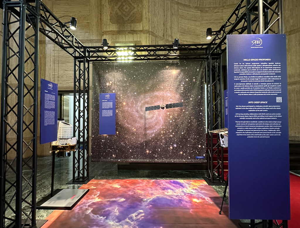 La mostra dell'Asi al ministero per le Imprese e il Made in Italy