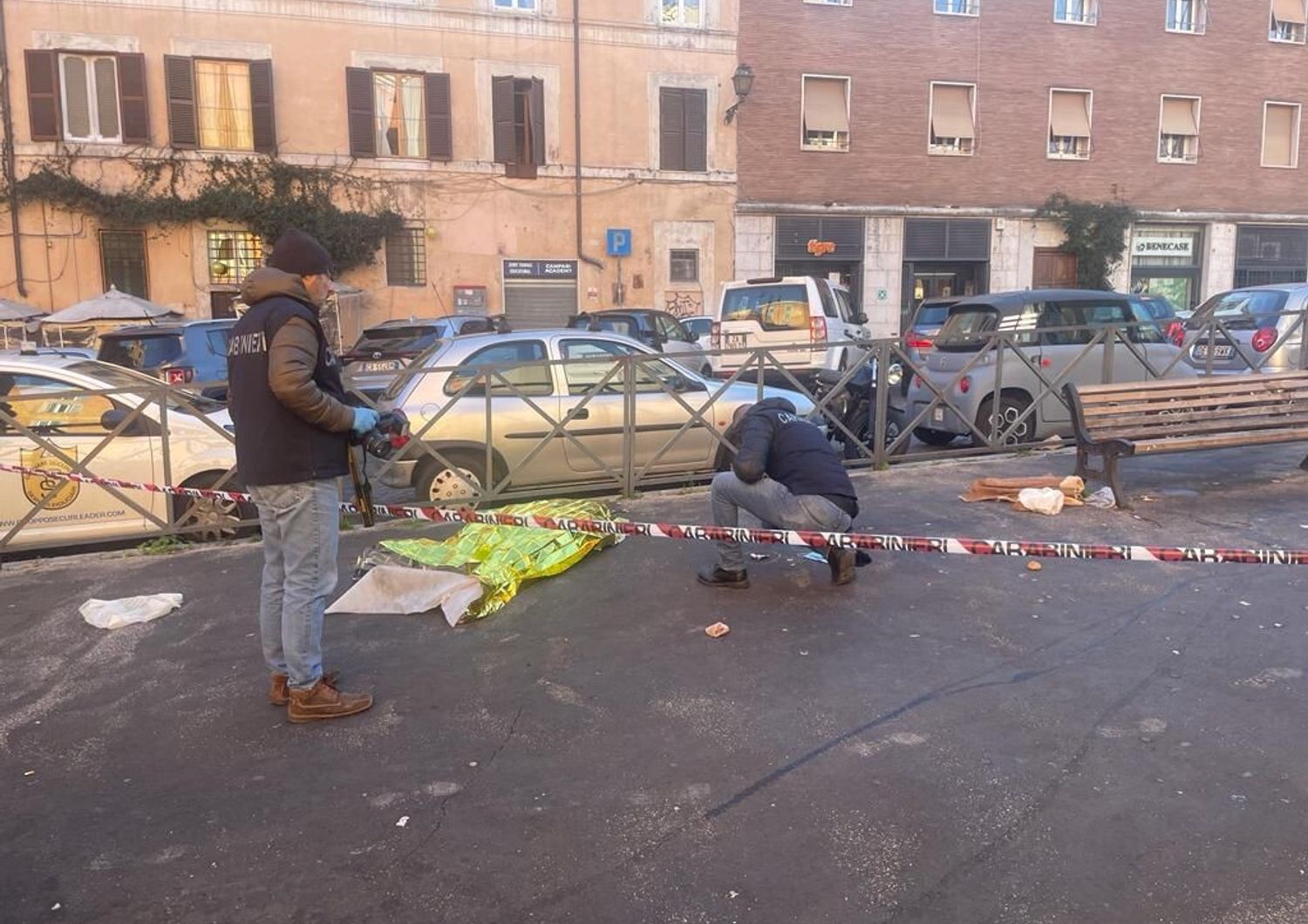 Senzatetto trovata morta a Roma