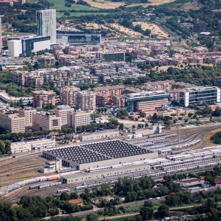 Veduta panoramica di Roma