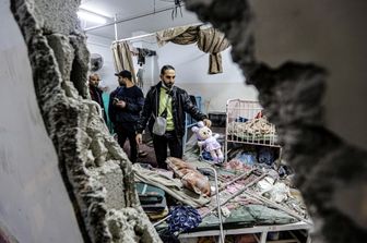 Effetti dei bombardamenti su Gaza