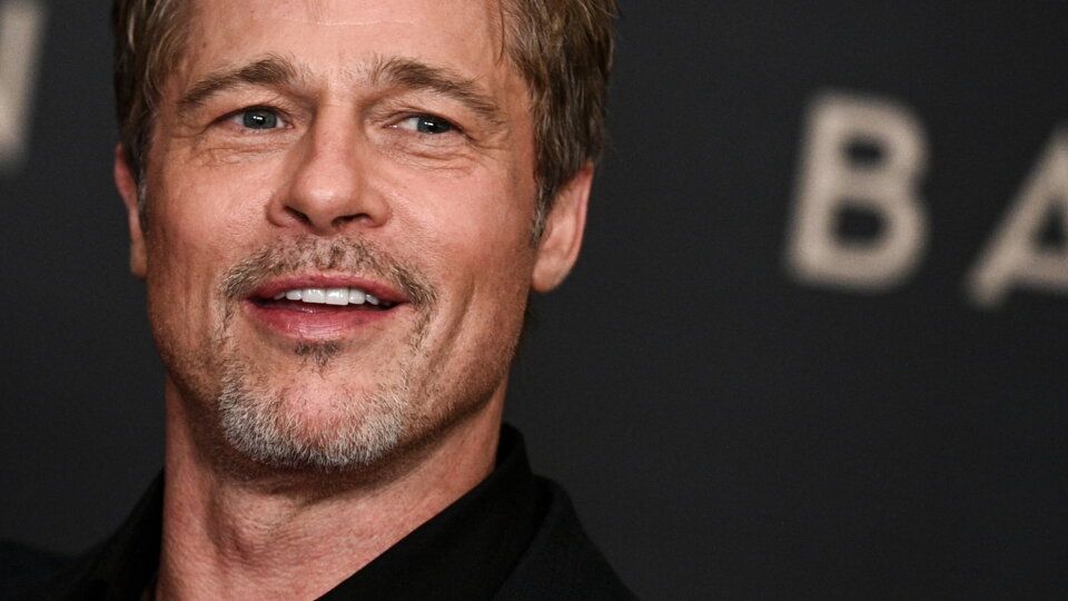 Brad Pitt alla prima di Babylon a Parigi (gennaio 2023)&nbsp;