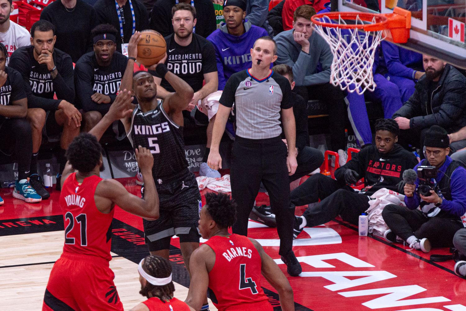 I Sacramento Kings in partita