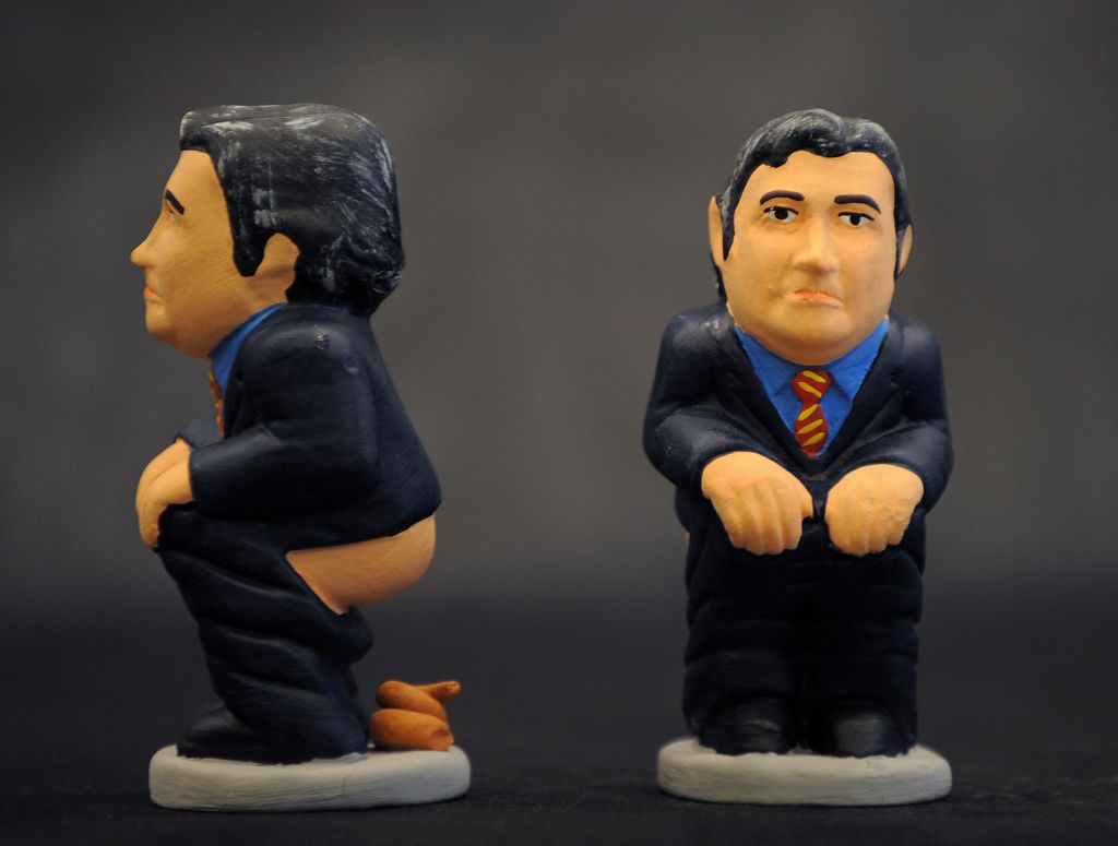 Tradizionale 'Caganer' catalano