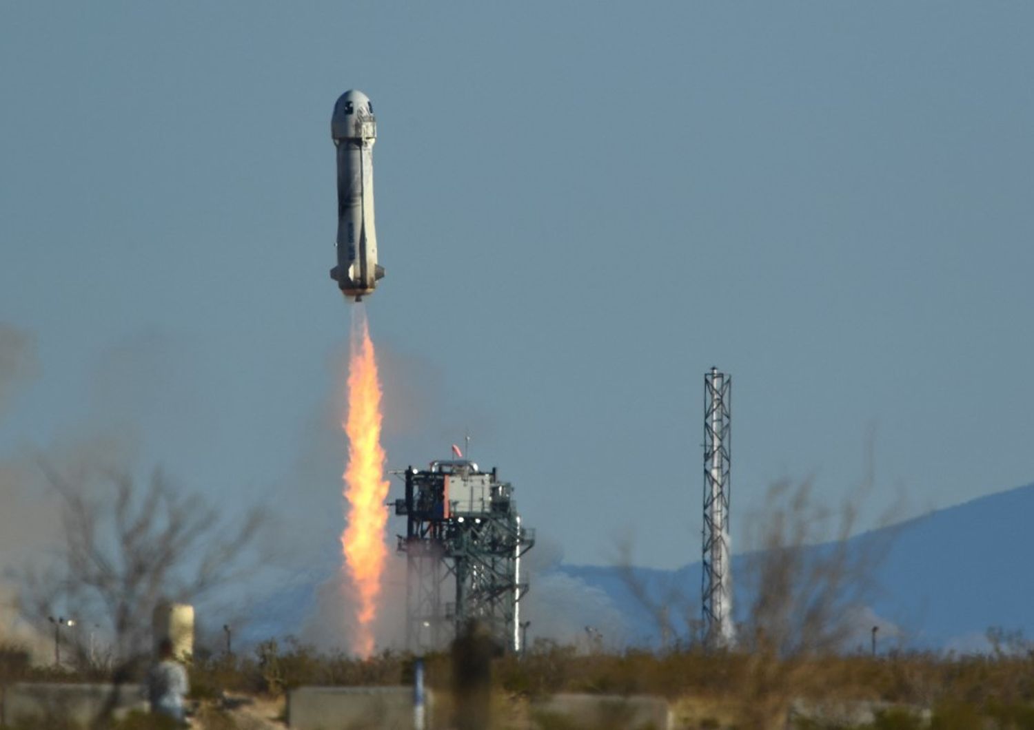 L'ultimo lancio del&nbsp;New Shepard, 31 marzo 2022