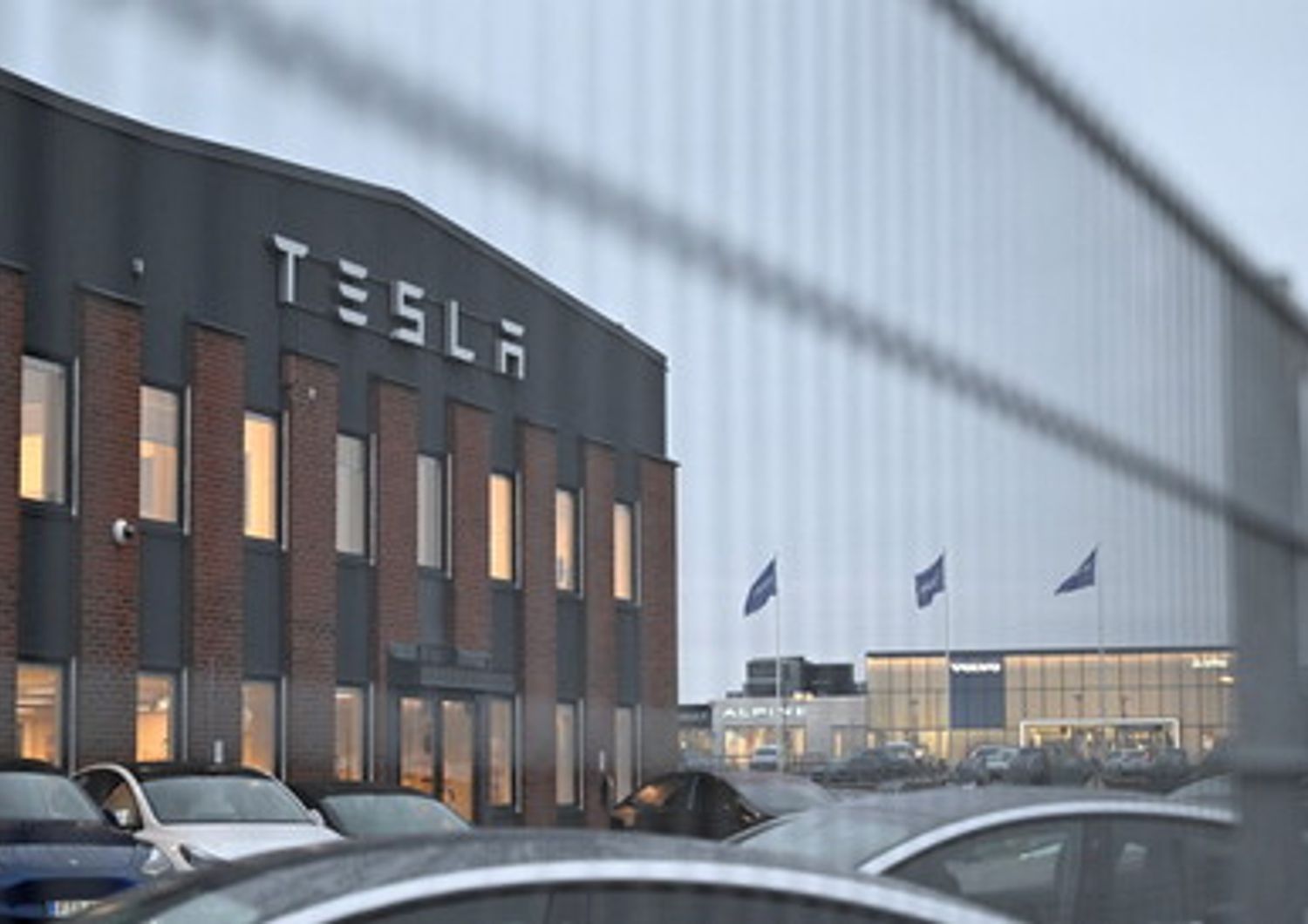 Stabilimento Tesla in Svezia