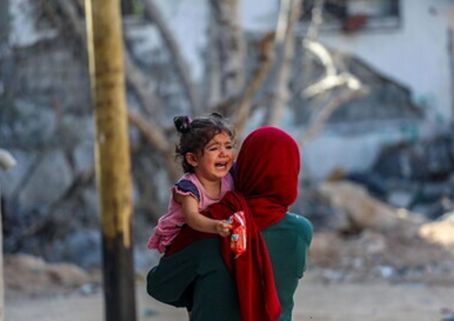 Bambina a Gaza