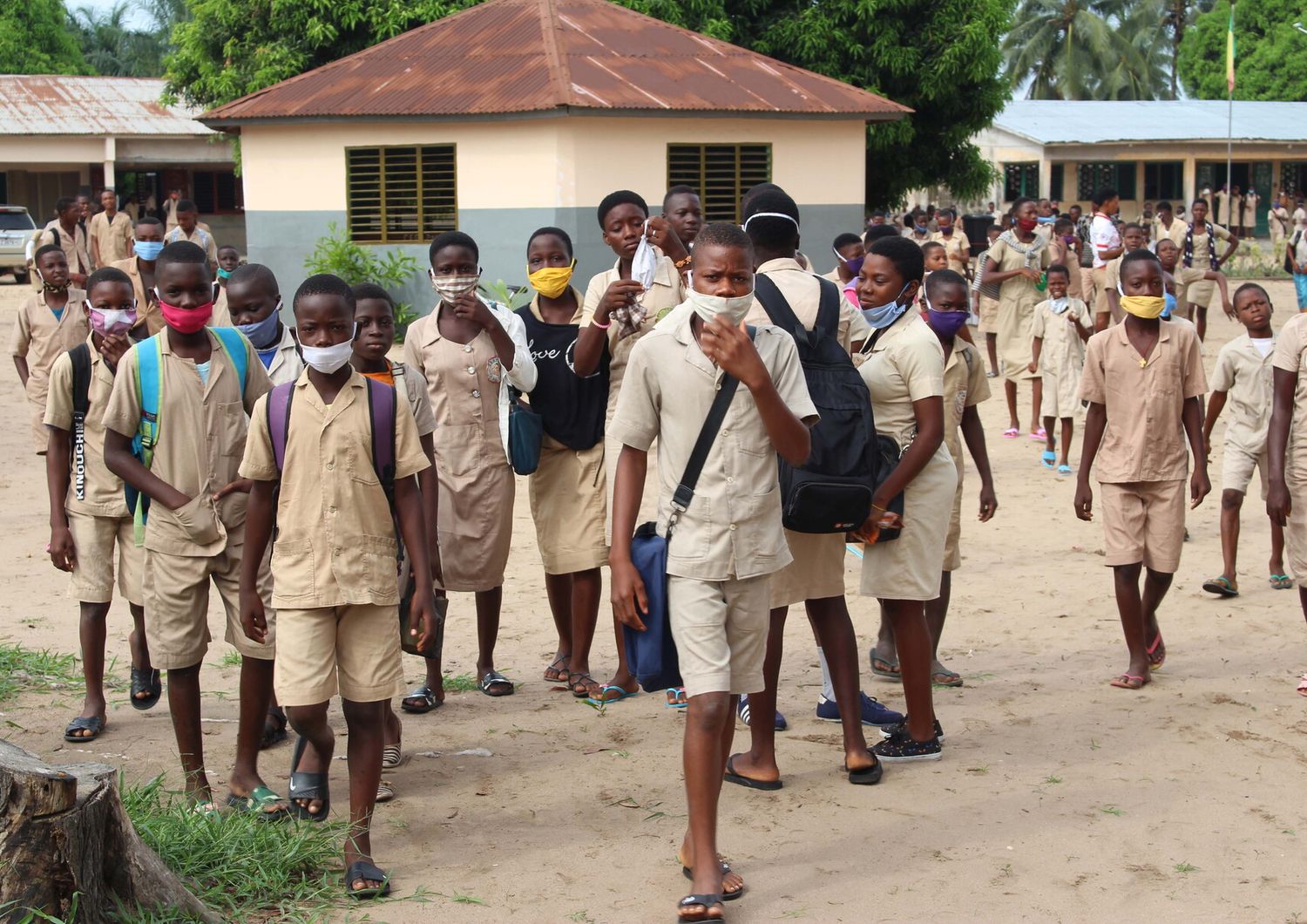Una scuola a Cotonou, in Benin