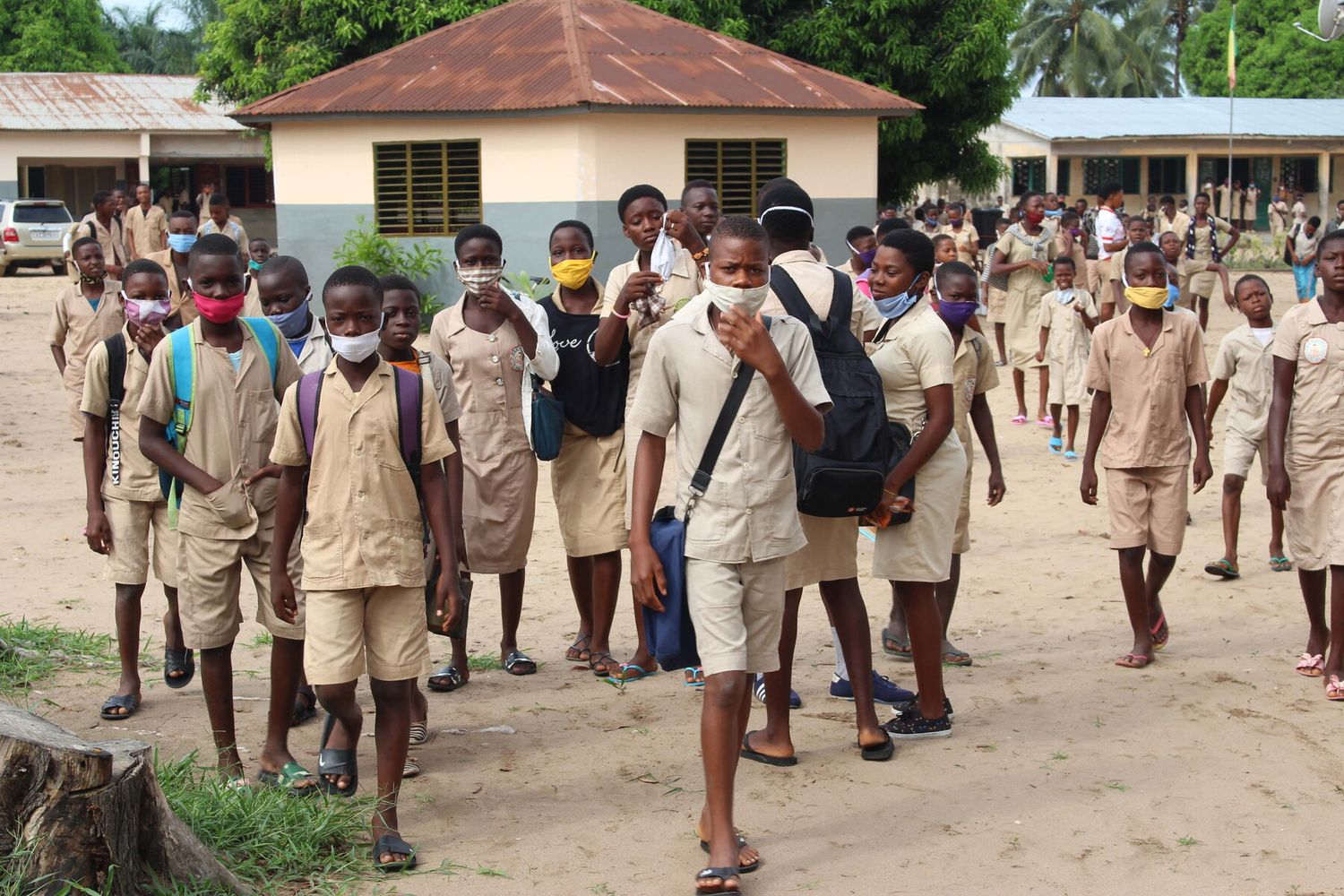Una scuola a Cotonou, in Benin
