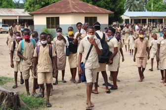 Una scuola a Cotonou, in Benin