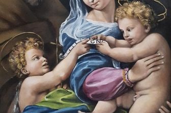 &quot;La Madonna delle Rose&quot; di Raffaello