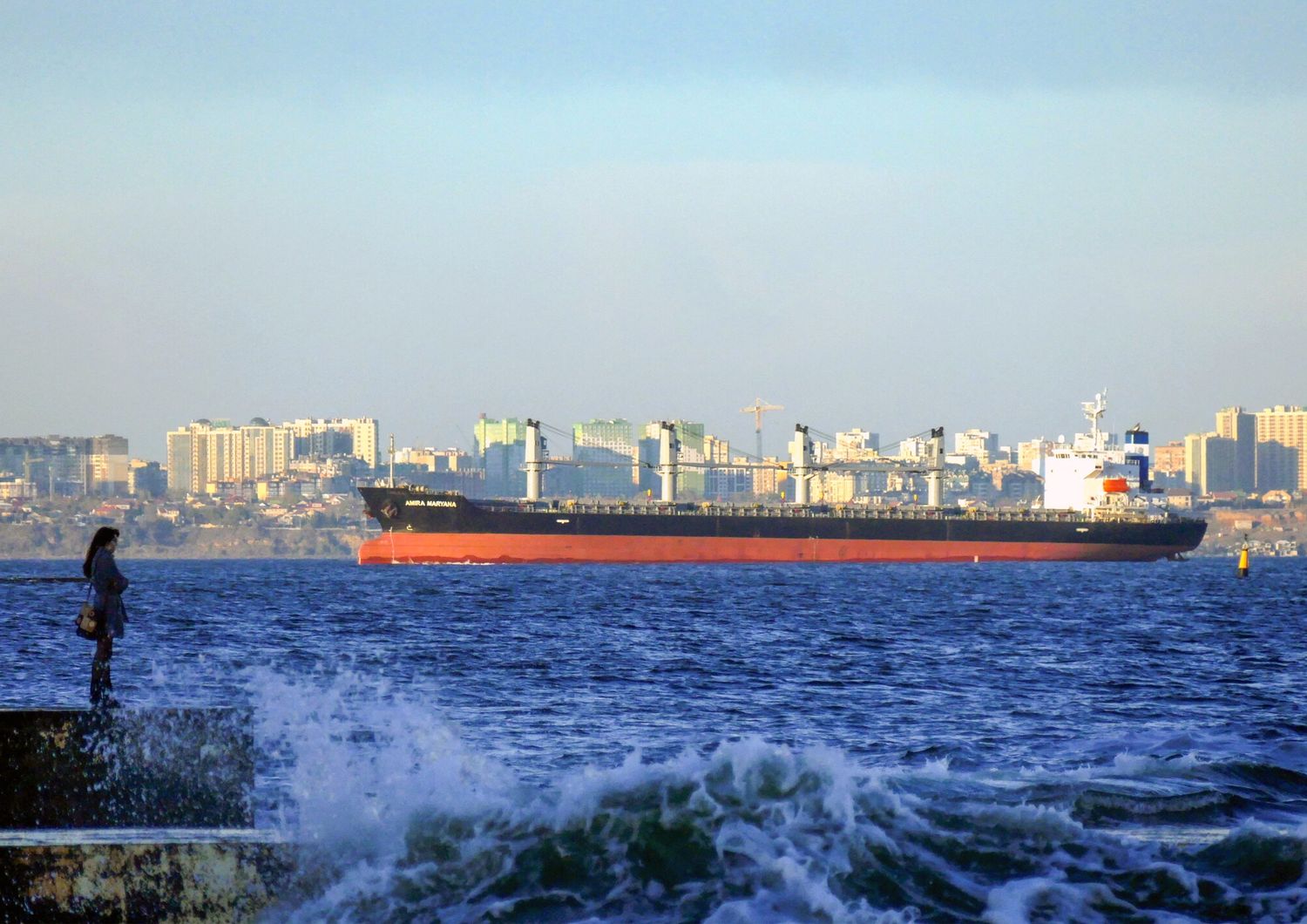Passaggio di navi nel Mar Nero&nbsp;