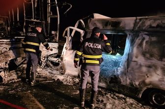 La scena dell'incidente a Urbino