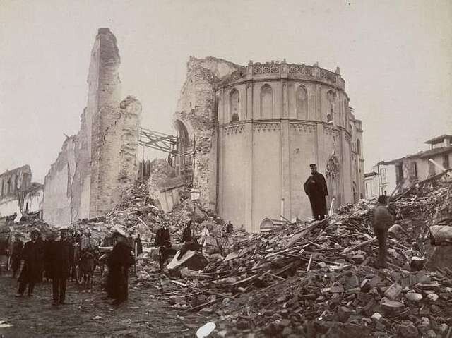 Messina dopo il terremoto del 1908