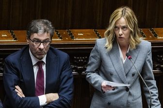 Giorgetti e Meloni