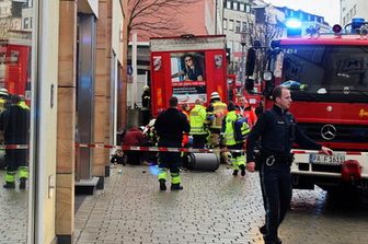 Luogo dell'incidente a Passau