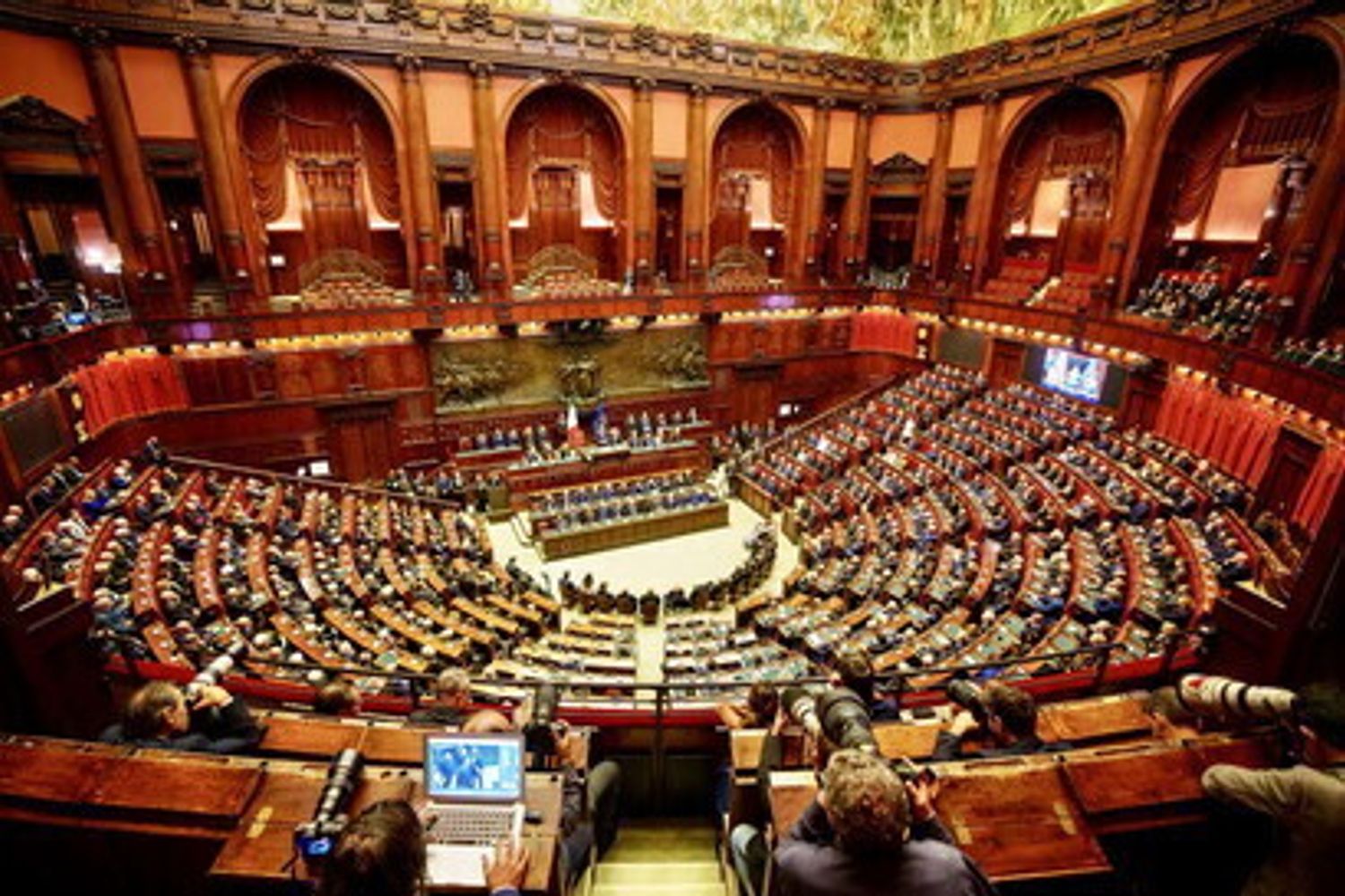L'aula di Montecitorio