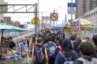 Bancarelle sul Ponte di Brooklyn