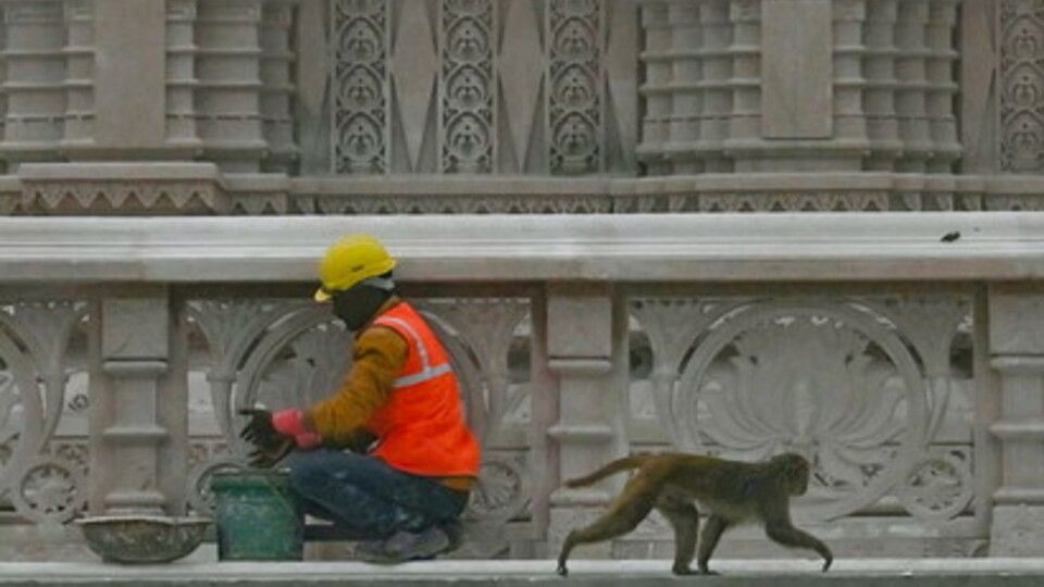 Costruzione tempio Ind&ugrave;
