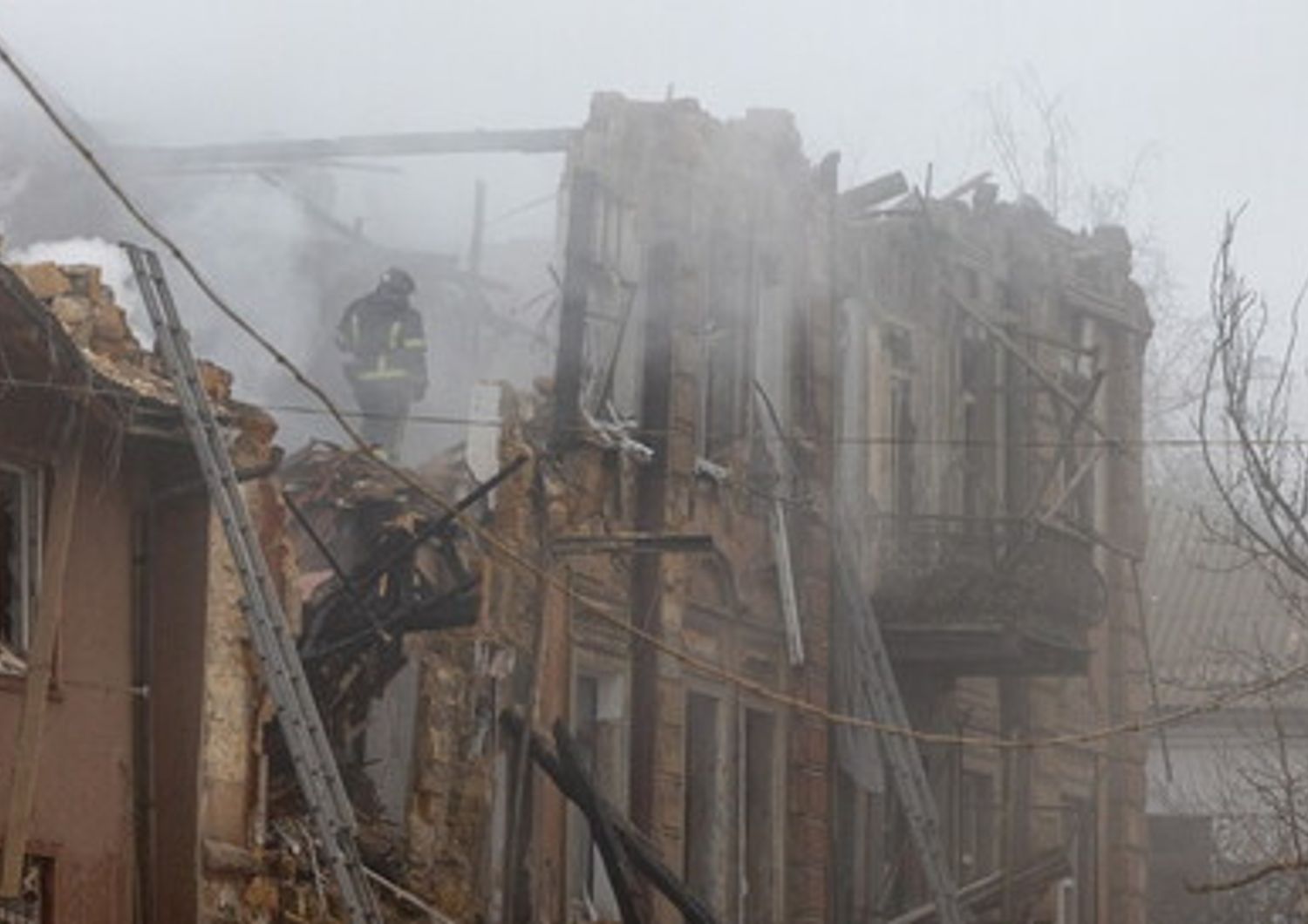 Effetti dei bombardamenti russi in Ucraina