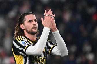 Rabiot, centrocampista della Juve
