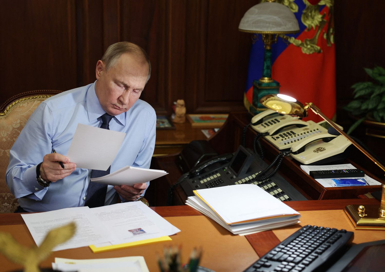 Putin in ufficio