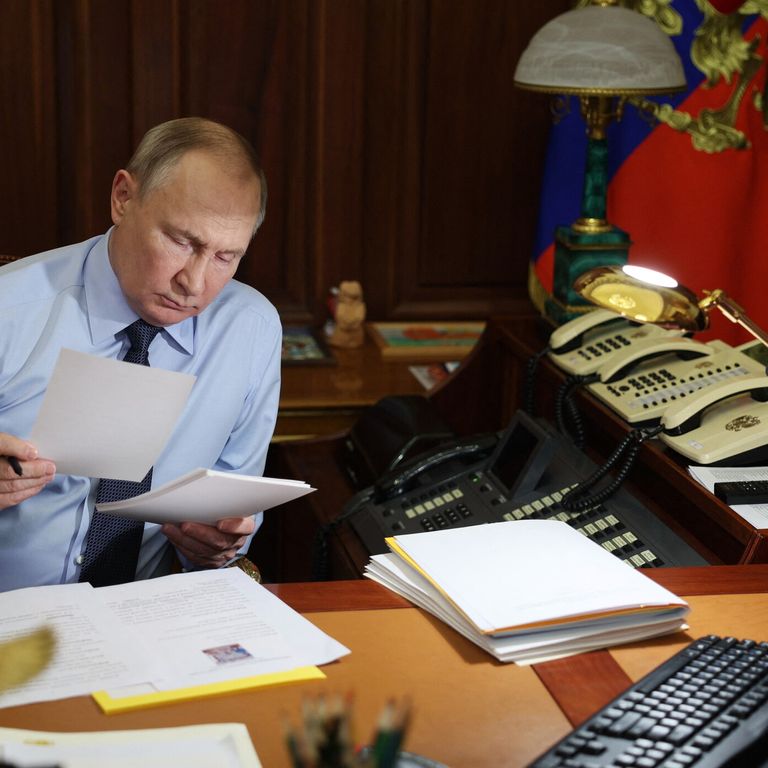 Putin in ufficio