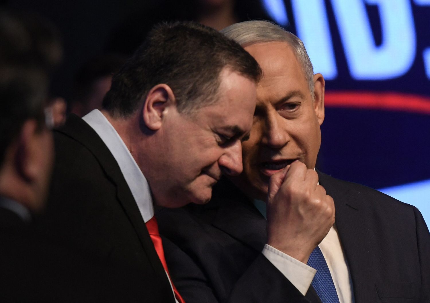 Yisrael Katz e Benjamin Netanyahu