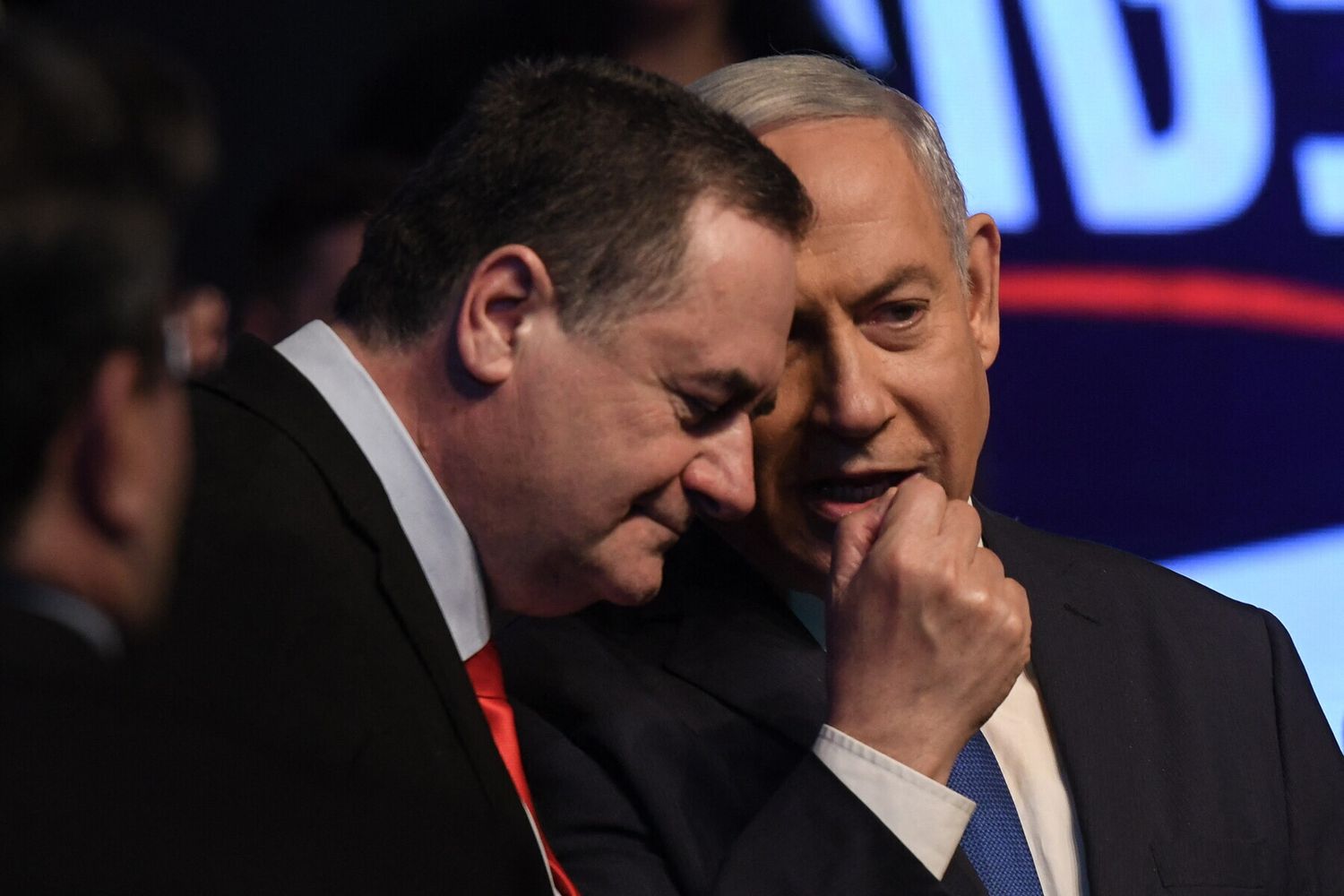 Yisrael Katz e Benjamin Netanyahu