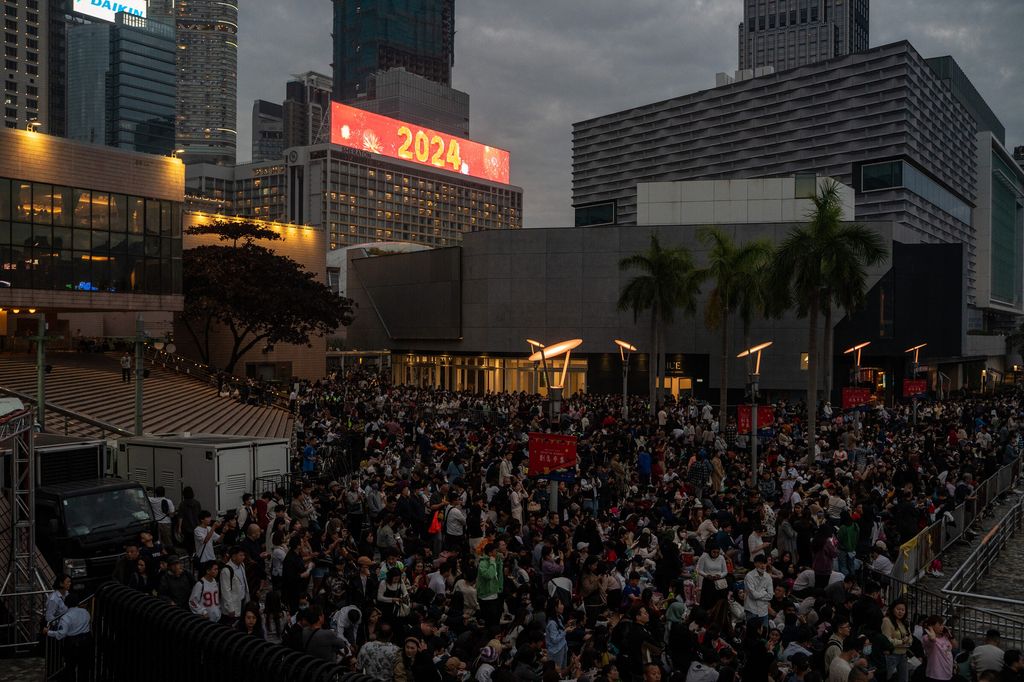 L'attesa dell'anno nuovo a Hong Kong