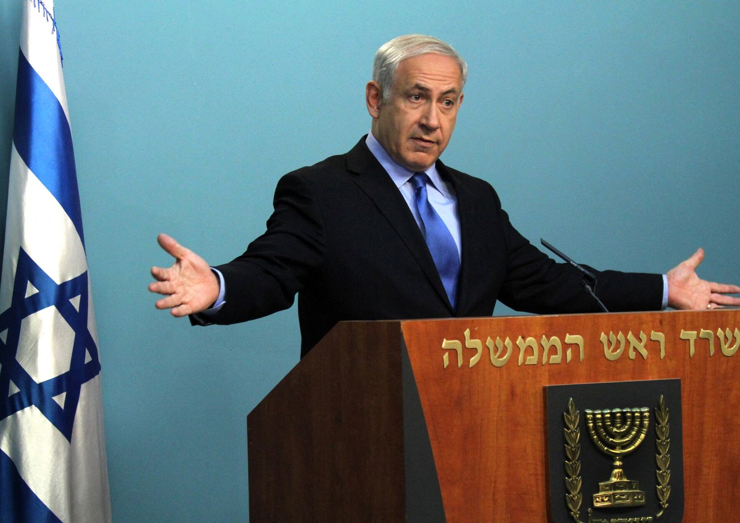 Il primo ministro israeliano Benjamin Netanyhau&nbsp;