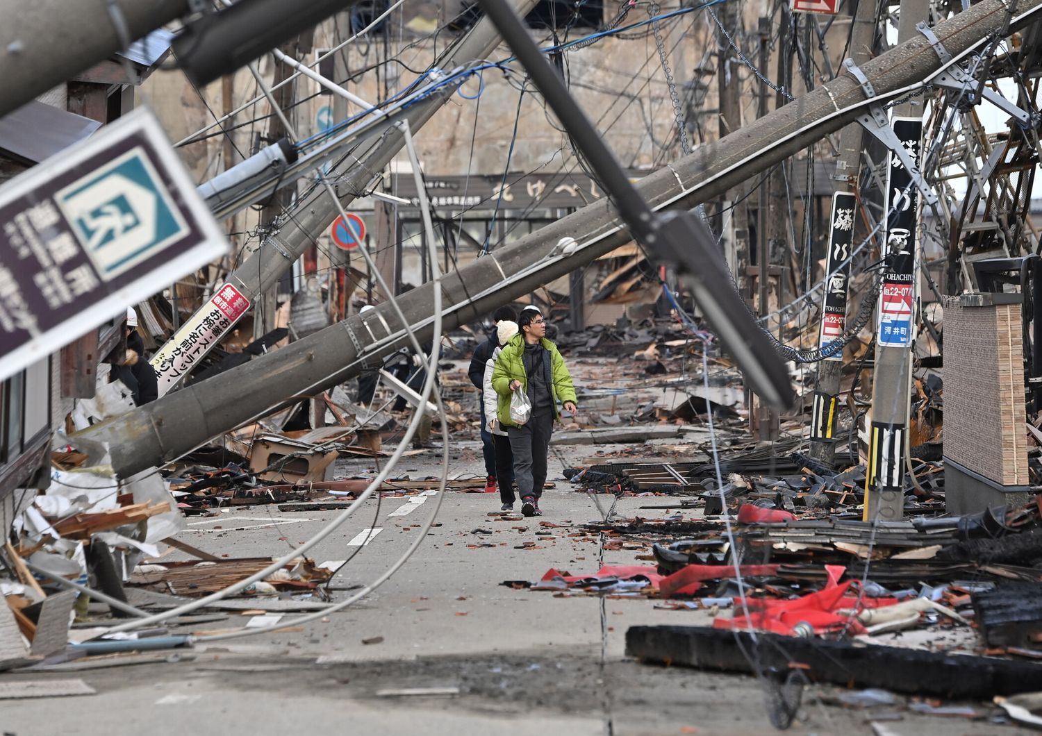 Le conseguenze del sisma in Giappone