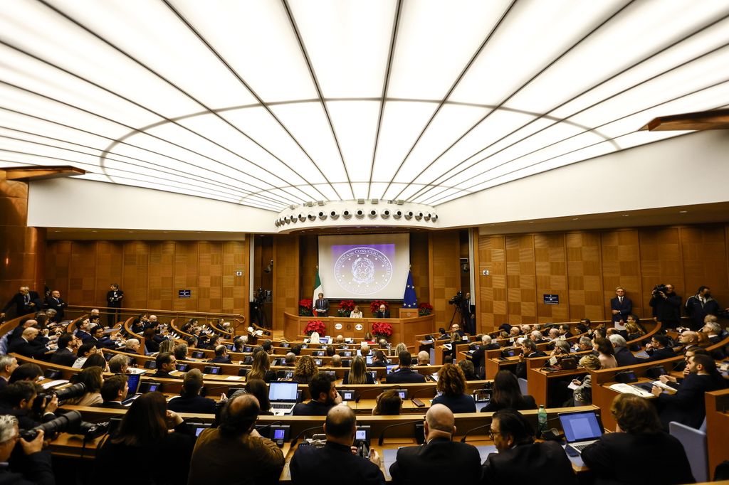 La conferenza stampa di fine anno di Giorgia Meloni