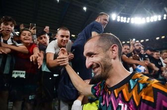 Giorgio Chiellini alla sua ultima partita