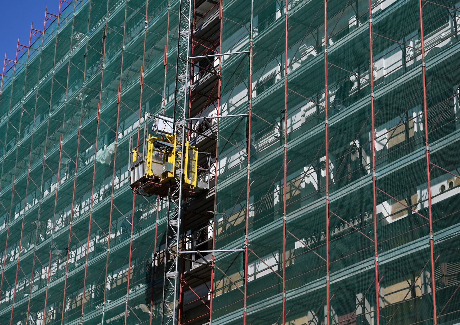 Impalcatura per lavori edili negli edifici&nbsp;