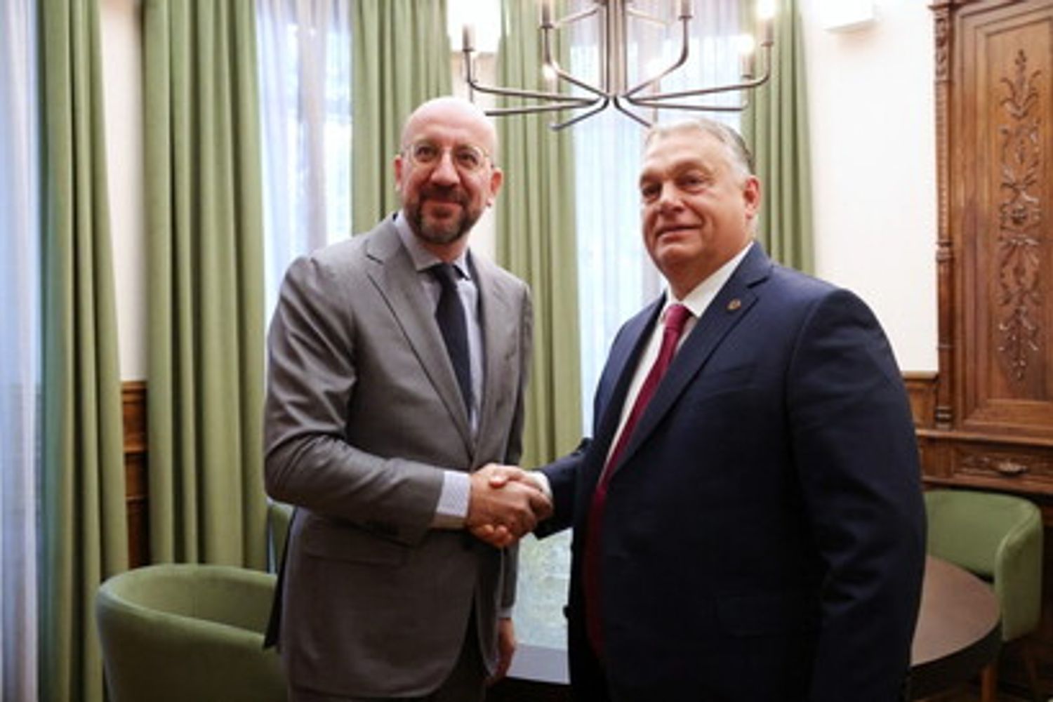 Charles Michel - Vicktor Orban&nbsp;