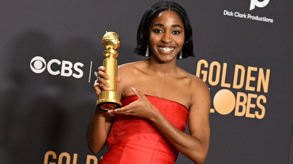 Ayo Edebiri, miglior attrice in una serie tv, musical o commedia per 'The Bear'