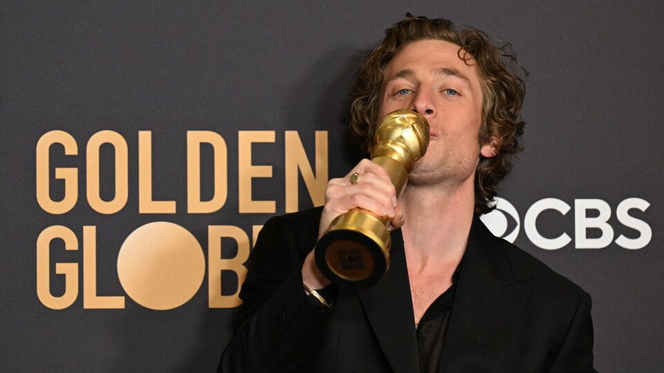 Jeremy Allen White, miglior attore in una serie tv, musical o commedia per 'The Bear'