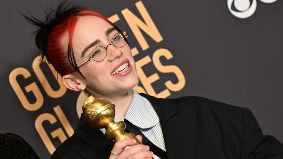 Billie Eilish, miglior musica originale per 'Barbie'