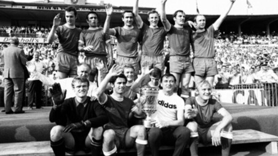 &nbsp;Bayern Monaco vincitore della Coppa di Germania nel 1969