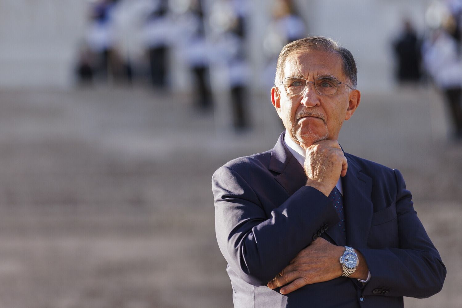 Il presidente del Senato, Ignazio La Russa