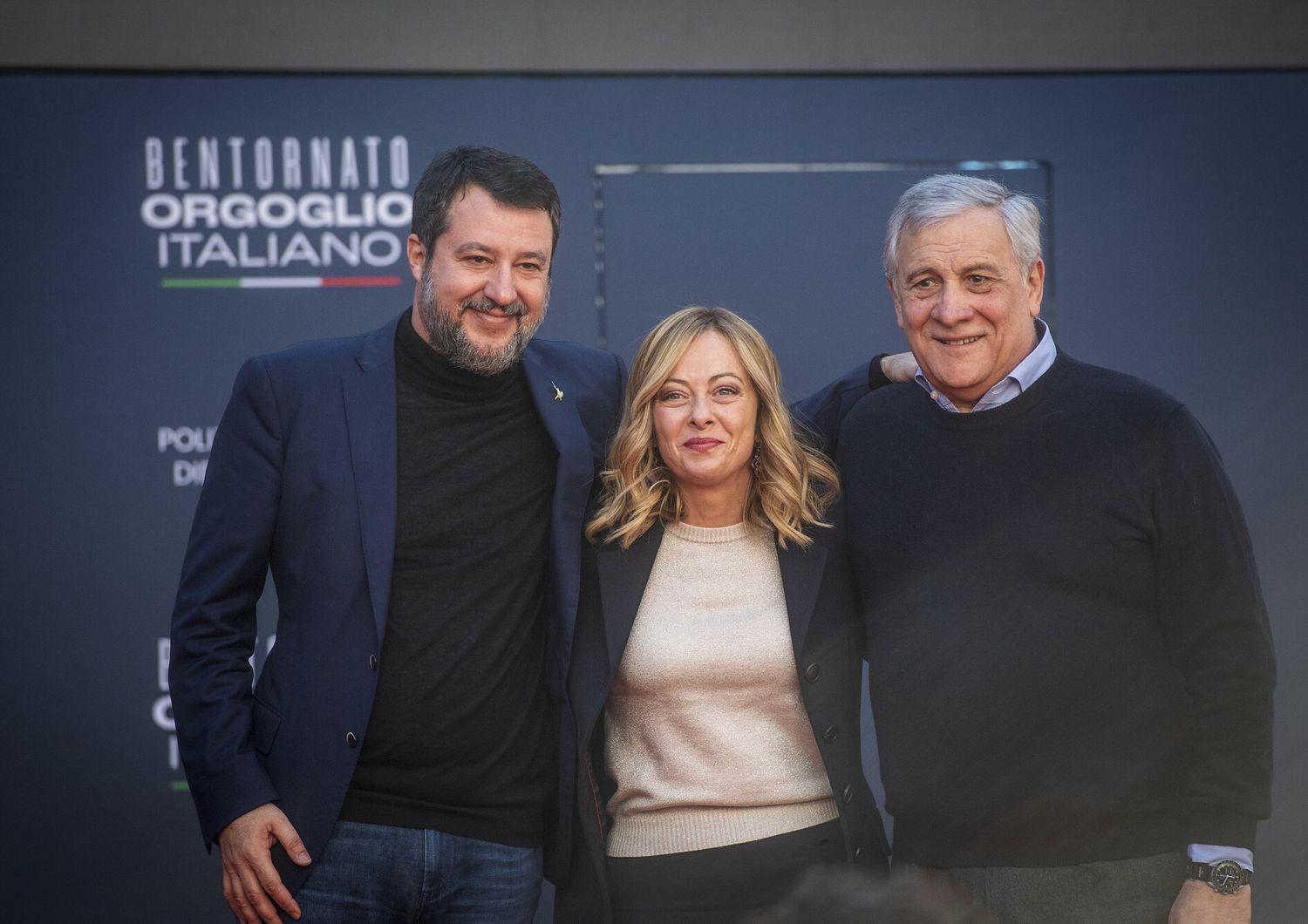 Salvini, Meloni, Tajani