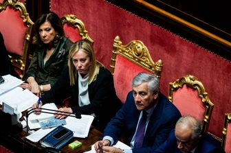 Casellati, Meloni e Tajani