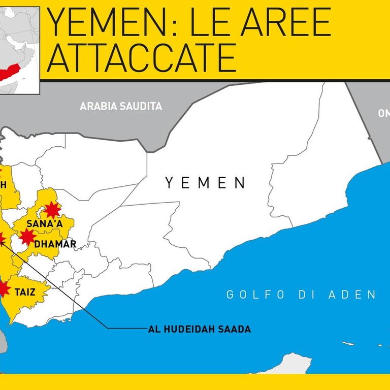 usa gb attaccano basi houthi in yemen&nbsp;