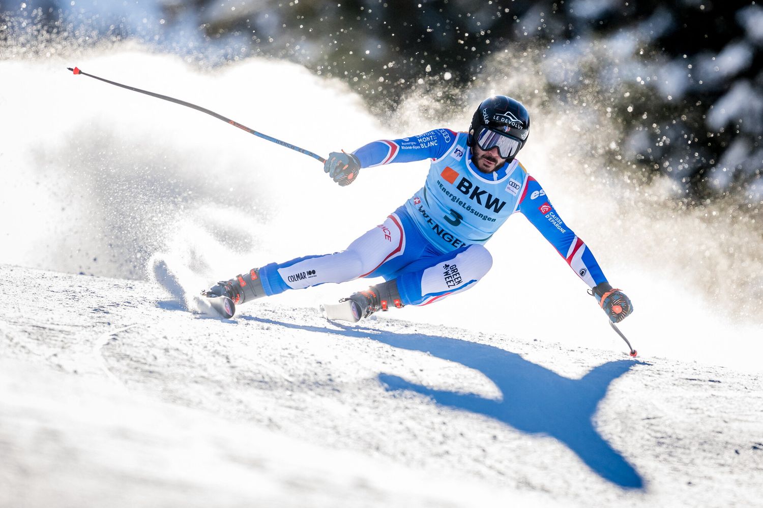 Cyprien Sarrazin a Wengen
