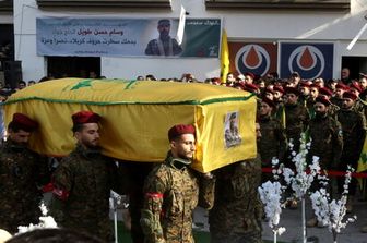 I finerali del comandante di Hezbollah Wissam Tawil