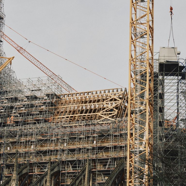 Struttura lignea dell'abside, Notre Dame de Paris