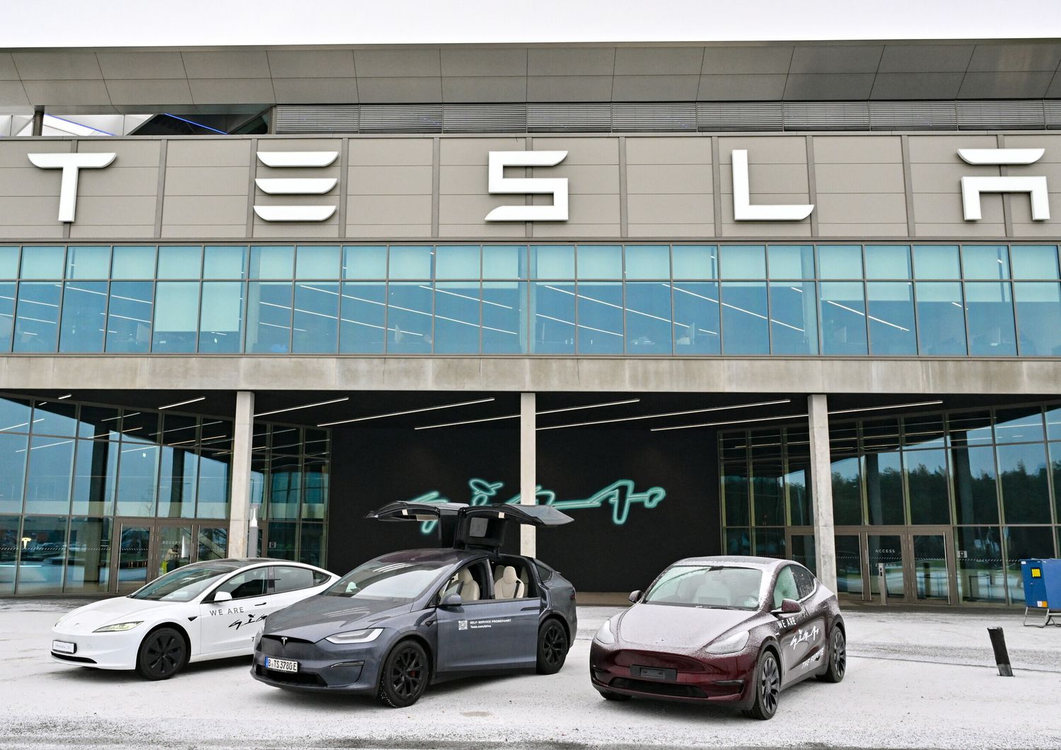 Stabilimento della Tesla in Germania