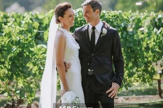 Jacinda Ardern e il marito Clark Gayford&nbsp;