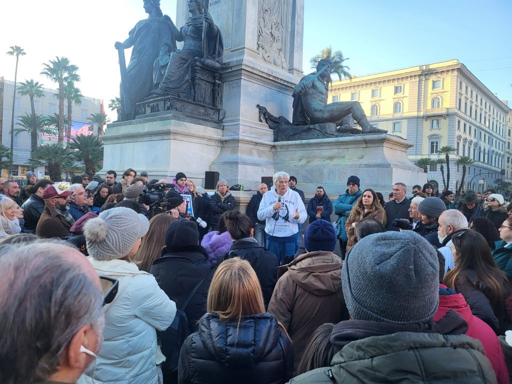 Il sit-in a piazza Cavour a Roma per ricordare Emanuela Orlandi&nbsp;